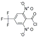 2,6-Dinitro-4-(Trifluoromethyl)Benzoyl Chloride Struktur