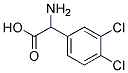 2-Amino-2-(3,4-dichlorophenyl)acetic acid Struktur