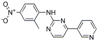 (2-METHYL-4-NITRO-PHENYL)-(4-PYRIDIN-3-YL-PYRIMIDIN-2-YL)-AMINE Struktur