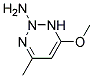 2-Amino-4-Methoxy-6-MethylTriazine Struktur