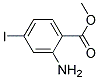 2-Amino-4-IodobenzoicAcidMethylEster Struktur