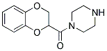 1-(2,3-Dihydro-1,4-Benzodioxin-2-Ylcarbonyl)Piperazine Struktur