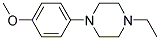 1-Ethyl-4-(4-Methoxyphenyl)Piperazine Struktur