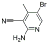 2-AMINO-3-CYANO-5-BROMO-4-PICOLINE Struktur