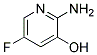 2-AMINO-3-HYDROXY-5-FLUOROPYRIDINE Struktur