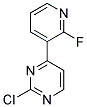 2-Chloro-4-(2-fluoro-pyridin-3-yl)-pyrimidine Struktur