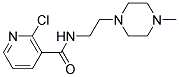 2-Chloro-N-[2-(4-methyl-piperazin-1-yl)-ethyl]-nicotinamide Struktur