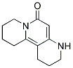 1,2,3,4,8,9,10,11-OCTAHYDROPYRIDO(2,1-F)(1,6)NAPHTHYRIDIN-6-ONE Struktur