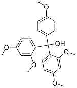 2,2',4,4',4''-PENTAMETHOXYTRITYLALCOHOL Struktur