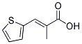 2-METHYL-3-(2-THIENYL)ACRYLICACID Struktur