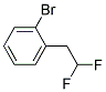 1-Bromo-2-(2,2-difluoroethyl)-benzene Struktur