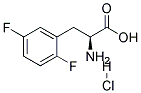 2,5-DIFLUORO-L-PHENYLALANINE HCL
 Struktur