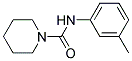 2-METHYL-4-[(PIPERIDINE-1-CARBONYL)AMINO]BENZENE- Struktur