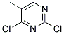 2,4-DICHLORE-5-METHYLPYRIMIDINE Struktur