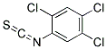 2,4,5-TRICHLOROISOTHIOCYANATOBENZENE Struktur