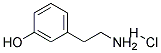 2-(3-HYDROXYPHENYL)ETHANAMINE HYDROCHLORIDE Struktur