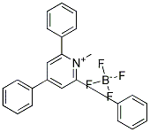 1-METHYL-2,4,6-TRIPHENYLPYRIDINIUM TETRAFLUOROBORATE Struktur