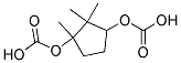 1,2,2-TRIMETHYL-1,3-CYCLOPENTANDICARBONSAEURE Struktur