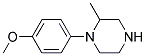 1-(P-METHOXYPHENYL)-2-METHYLPIPERAZINE Struktur