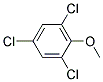 2,4,6-TRICHLOROANISOLE SOLUTION 100UG/ML IN T-BUTYLMETHYL ETHER 5X1ML Struktur