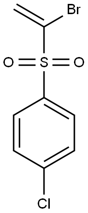 1-BROMOVINYL 4-CHLOROPHENYL SULFONE, TECH Struktur