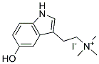 2-(5-HYDROXY-3-INDOLYL)ETHYLTRI- METHYLAMMONIUM IODIDE Struktur