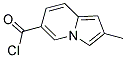 2-METHYLINDOLIZINE-6-CARBONYL CHLORID Struktur