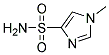 1-METHYLIMIDAZOLE-4-SULPHONAMID Struktur