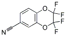 2,2,3,3-TETRAFLUORO-6-CYANO-BENZODIOXEN Struktur