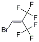 1-BROMO-2-(TRIFLUOROMETHYL)-3,3,3-TRIFLUOROPROP-1-EN Struktur