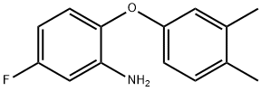 2-(3,4-DIMETHYLPHENOXY)-5-FLUOROANILINE Struktur