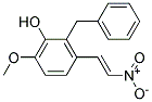 2-BENZYL-6-METHOXY-3-((E)-2-NITRO-VINYL)-PHENOL Struktur