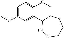 2-(2,5-DIMETHOXYPHENYL)AZEPANE Struktur