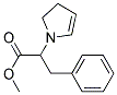 2-(2,3-DIHYDRO-PYRROL-1-YL)-3-PHENYL-PROPIONIC ACID METHYL ESTER Struktur