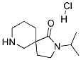 2-ISOPROPYL-2,7-DIAZASPIRO[4.5]DECAN-1-ONE HYDROCHLORIDE Struktur