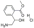 2-(2-AMINO-1-HYDROXY-ETHYL)-BENZOIC ACID METHYL ESTER HYDROCHLORIDE Struktur