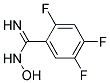 2,4,5-TRIFLUORO-N-HYDROXY-BENZAMIDINE Struktur