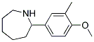 2-(4-METHOXY-3-METHYLPHENYL)AZEPANE Struktur