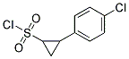 2-(4-CHLORO-PHENYL)-CYCLOPROPANESULFONYL CHLORIDE Struktur