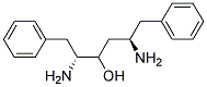 1-(R)-4-(R)-DIAMINO-1,4-DIBENZYL-2-BUTANOL Struktur