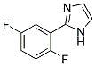 2-(2,5-DIFLUORO-PHENYL)-1H-IMIDAZOLE Struktur