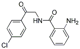 2-AMINO-N-[2-(4-CHLORO-PHENYL)-2-OXO-ETHYL]-BENZAMIDE Struktur