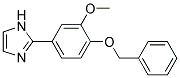 2-(4-BENZYLOXY-3-METHOXY-PHENYL)-1H-IMIDAZOLE Struktur