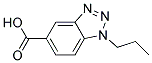 1-PROPYL-1H-BENZOTRIAZOLE-5-CARBOXYLIC ACID Struktur