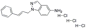 1-(3-PHENYL-ALLYL)-1H-INDAZOL-5-YLAMINE TRIHYDROCHLORIDE Struktur