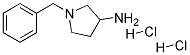 1-Benzyl-3-aminopyrrolidine dihydrochloride Struktur