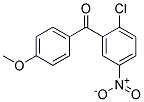 2-Chloro-4'-Methoxy-5-Nitro-Benzophenone Struktur