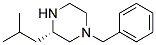 1-BENZYL-3(S)-ISOBUTYL-PIPERAZINE Struktur