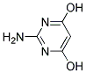 2-amino-4,6-dihydroxylpyrimidine Struktur