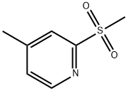 2-MESYL-4-PICOLINE Struktur